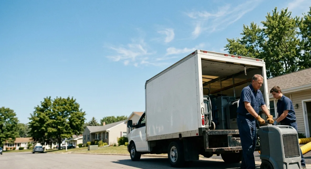 Water Damage Cleanup in Pleasant Hill, OH near me
